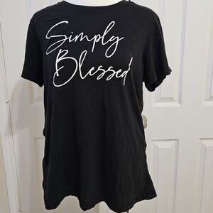 Positive Tees "Simply Blessed" tshirt